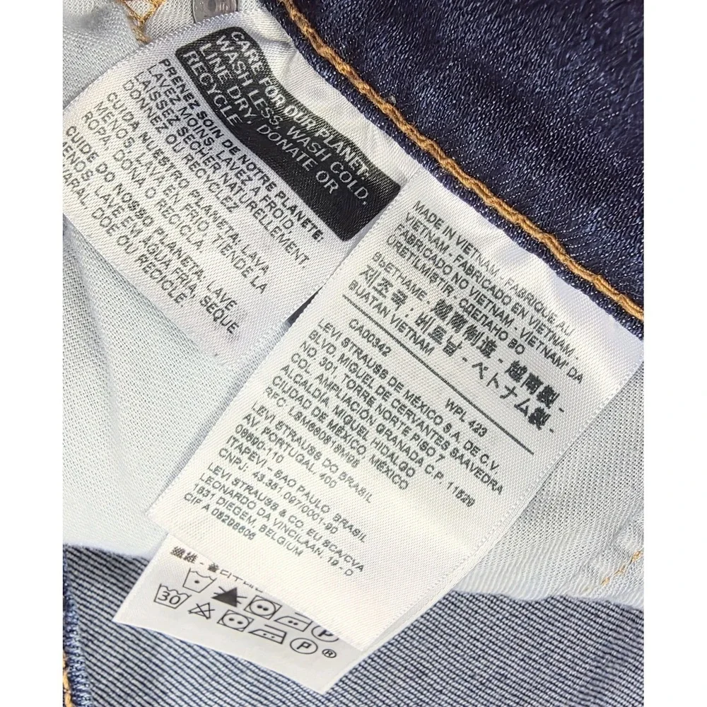 Levi's 514‎ Regular Straight Fit Medium Wash Denim Jeans Men's Size 30x32